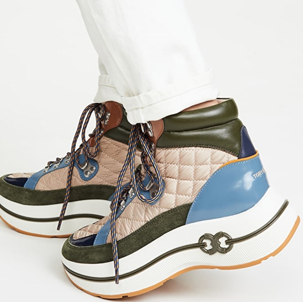 Tory Burch Gemini Link hiking boots